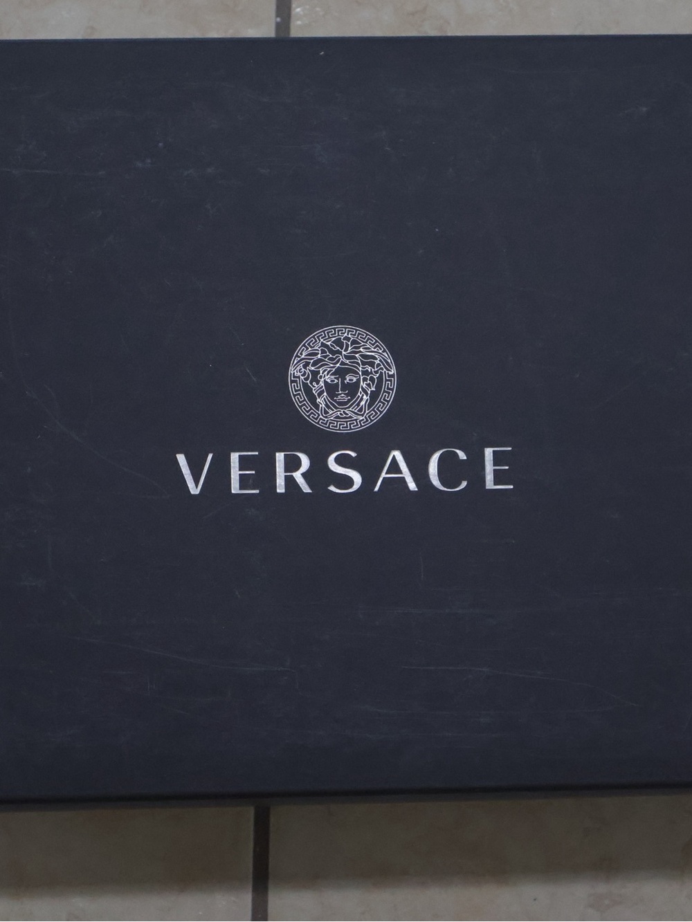 Men's Versace white shirt in packaging